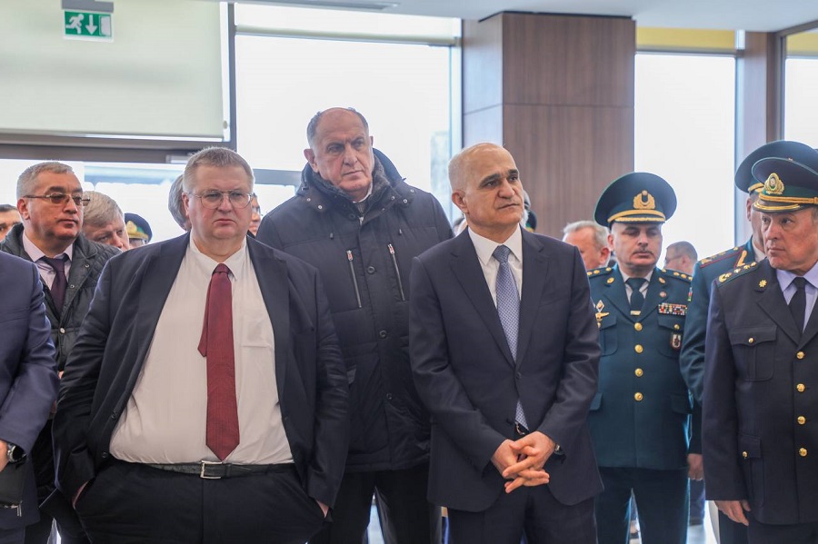 Абдулмуслим Абдулмуслимов принял участие в открытии таможенного пункта пропуска «Ханоба» на азербайджано-российской границе